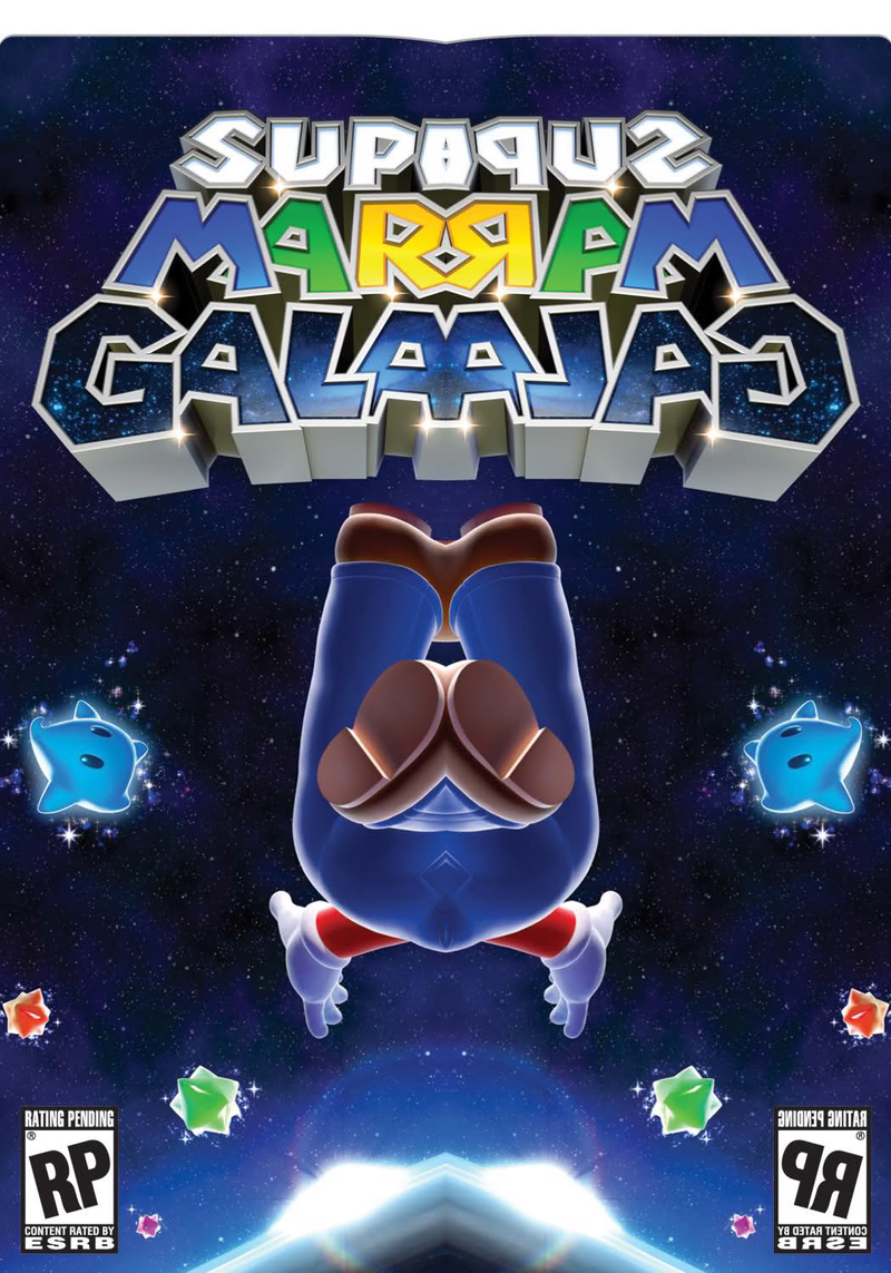 Illustration for article titled Add a Mirror and Suddenly Video Game Covers are Ruined (or Improved!)